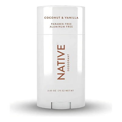 Native Deodorant Coconut & Vanilla Desodorante Natural Sin Aluminio 75g Stick Aroma Dulce y Fresco Unisex Original Importado | Envío gratis