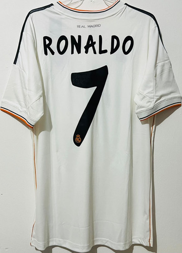 Jersey Real Madrid 2014 Reedición Local Blanco Ronaldo