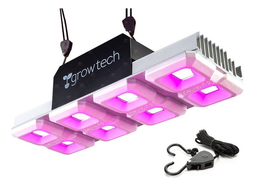 Panel Led Growtech Cultivo Indoor 400w Con Poleas