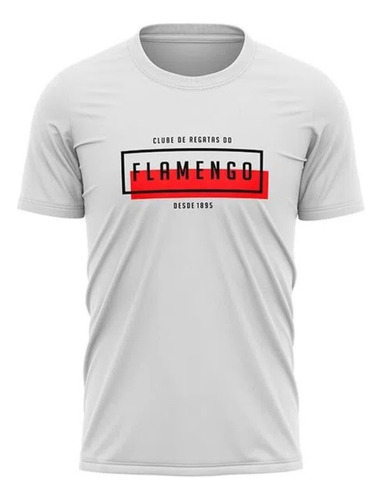 Camiseta Flamengo Scale Estampa Time Manga Curta Braziline