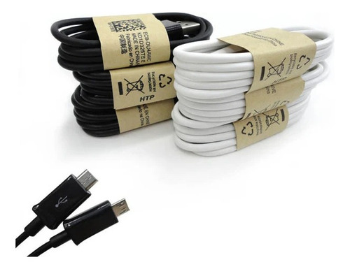 Paquete Con 1000 Cables Micro Usb V8 1 Metro Basico