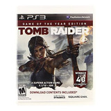 Playstation 3.  Tomb Raider, Edicion Juego Del Año