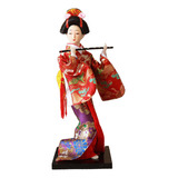 Muñeca Japonesa Geisha Kimono De 9 Pulgadas, Muñecas