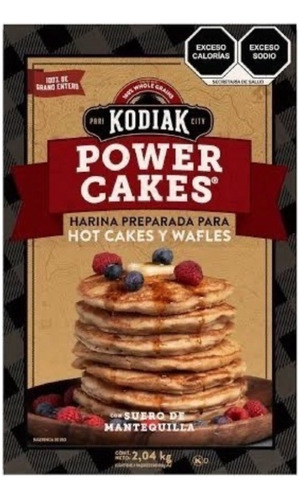 Harina Para Hot Cakes Waffles Proteina 2.04kg Kodiak Cakes
