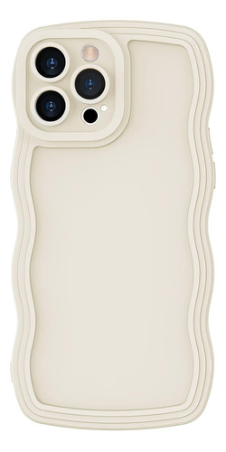 Funda Para iPhone 13 Pro Max Blanco Liquid Silicon-2