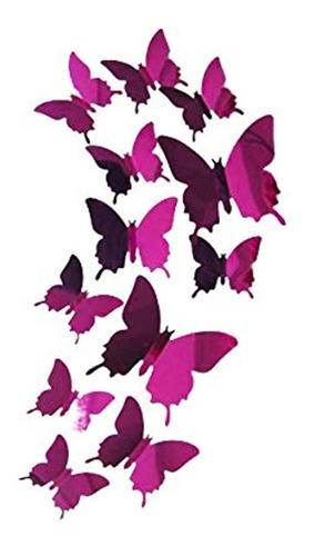24 Mariposas 3d Para Decorar,