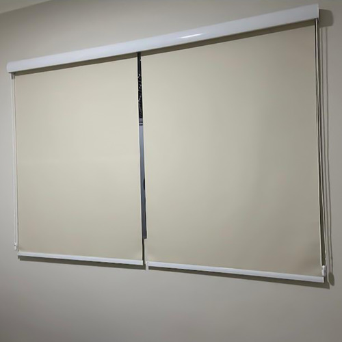 Persiana Cortina Rolo Para Sala 0% Luz 1,60x1,60 Com Bando