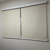 Persiana Cortina Rolo Para Sala 0% Luz 1,60x1,60 Com Bando