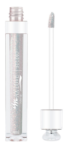 Gloss Lip Volumoso Max Love Cor 15 Incolor Com Glitter