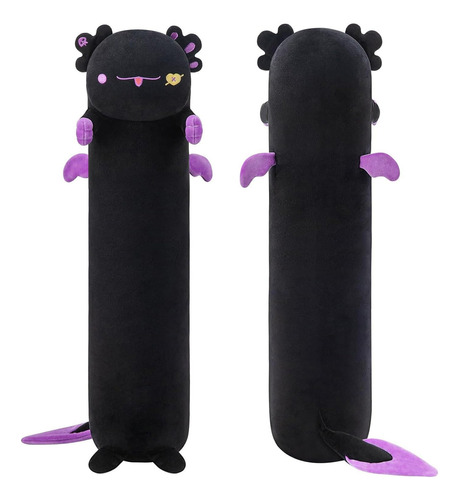 70cm/27.5 Pulgadas Almohada De Peluche De Salamandra Negra