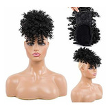 Cabello Postizo - Aimeely Women Short Afro Kinky Curly High 