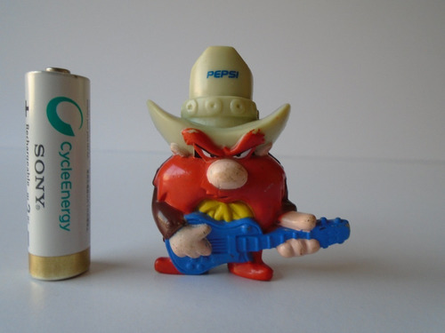 Sam Bigotes Looney Tunes Pepsi Rock Figura 1994 Warner B.