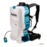 Aspiradora Industrial Inalámbrica De Mochila Makita Dvc660 6l  Blanca Y Turquesa 