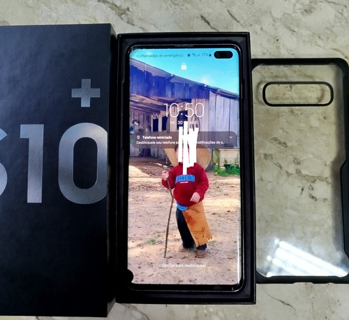 Samsung Galaxy S10+ - Tela Quebrada