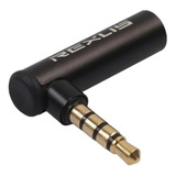 Conector Adaptador Audifonos L Plug 3.5mm Jack 3.5mm 90°