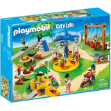 Figura Armable Playmobil City Life Parque Infantil 159 Pzas