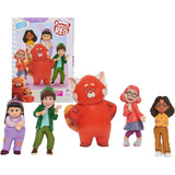 Set 5 Figuras Mei Panda Y Amigas, Disney Pixar. Turning Red