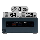 Mini Pc Nuc Intel Dual Core Hdmi Usb Wifi Blueth Gigabit Win