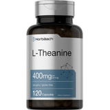 L-teanina / Theanine 400 Mg. 120 Capsulas. Horbaach *oferta*