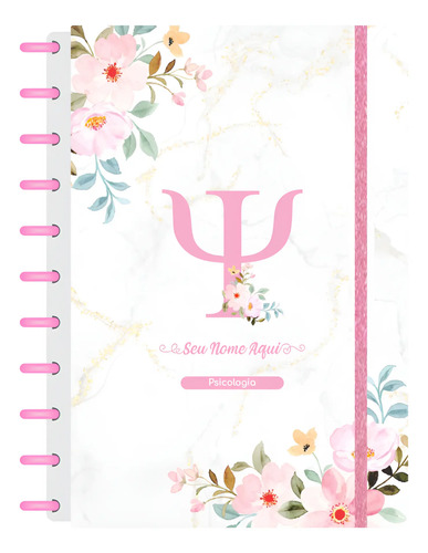 Caderno De Disco Grande Personalizado 11 Furos Profissões | Parcelamento sem juros