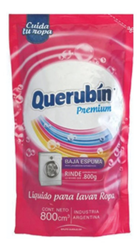 Jabon Líquido Querubin Flores Silvestres 800 Ml  12 Unidades