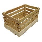 Caja Organizadora De Madera En Bruto 