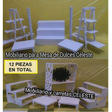 Mobilirio Para Dulces Candy Bar 2 Paquetes