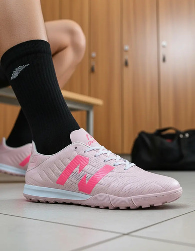 Tenis Futbol Rapido Fut7 Union 3105 Rosa Lila Fiusha Cosido | Envío gratis