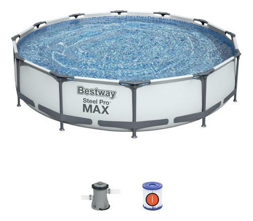 Piscina Armable Estructural 366mt X 76cms+bomba Envio Ya