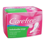 Carefree Todos Los Dias Tanga  X 20 Unidades