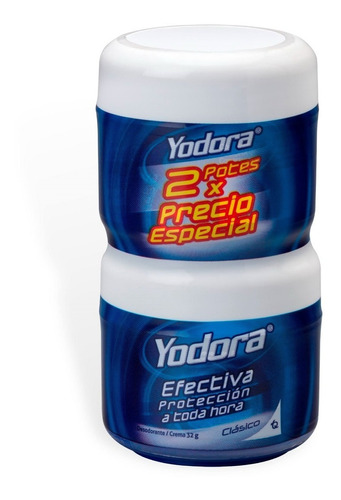 Desodorante En Crema Yodora 2 X 32 Gr - g a $602