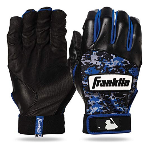 Guantes De Bateo Franklin Sports Mlb Digitek Gris/negro/roya