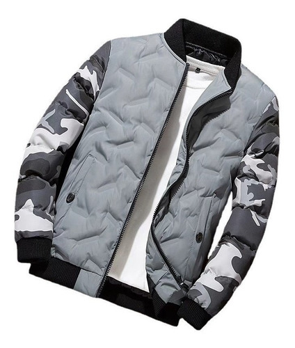 Jaqueta Bomber Camuflada Cabolsa Militar Quente