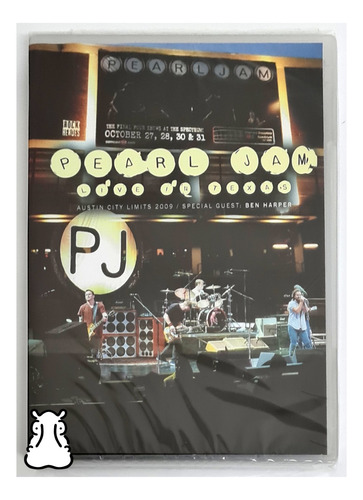 Dvd Pearl Jam Live In Texas Novo Lacrado