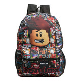 Mochila Roblox Escolar Bolsa Costas Infantil Juvenil