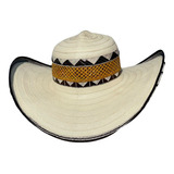 Sombrero Calado 23 Fibras Exclusivo Fino Blanco