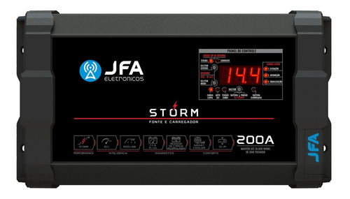 Fonte Carregador Automotivo Jfa Storm 200 Amperes Sci Bivolt