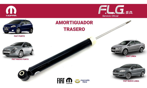 Amortiguador Trasero Fiat Punto Elx 09/12 Foto 6