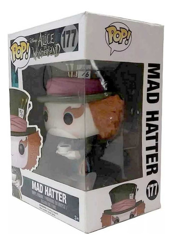 Funko Pop Alice Wonderland Mad Hatter Chapeleiro Maluco #177