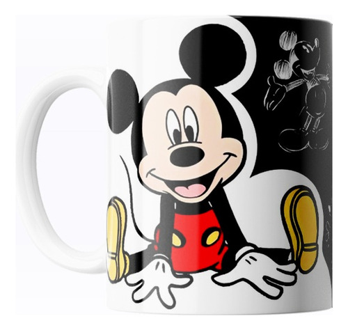 Taza De Cerámica Disney Mickey Mouse - 325ml - Diseño 47