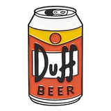 Pin Broche Metalico Cerveza Duff Simpson