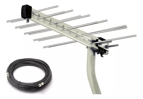 Instalacion Antena Tda - Antena - 15 Mtrs Cable Coaxil 