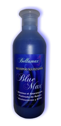 Shampoo Matizador Azul Bluemax 500ml