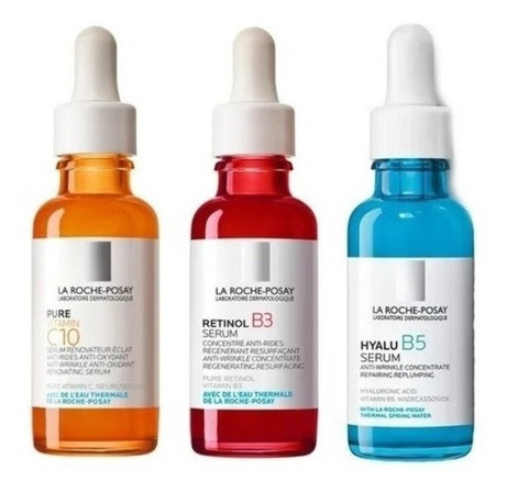 La Roche- Posay Kit Retinol B3 + Pure Vitamin C10 + Hyalu B5