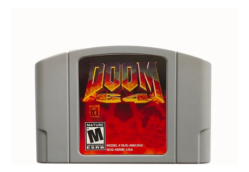 Doom 64  Juego Fisico N64 Re Pro