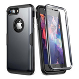 Estuche Funda Armadura Para iPhone 8 Plus 7 Plus 360 Forro