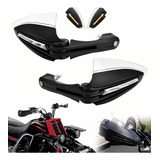  Cubre Puños Moto Hand Guards Universales Luces Para Moto