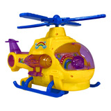 Helicóptero Juguete Para Niños A Pilas Con Sonido Y Luces 