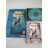 Jogo Ecco Sega Cd Mega Drive Com Caixa E Manual 