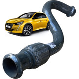 Salida Motor Con Flexible De Acero Inoxidable Peugeot 208